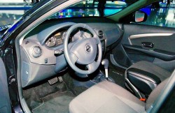Nissan Almera, передняя панель, руль, японский автомобиль, машина